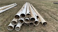 13- 10" x 32' PVC Gated Pipe Location 1