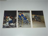 3 1963 Hockey Stars in Action Toronto