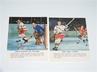 2 1964 Toronto Star Hockey Stars in Action