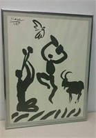 1959 Picasso The Goat Dance Print 16x20"