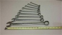 Gray Canada Wrench Set 9/16" To 1 1/4"