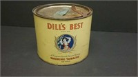 Dill's Best Smoking Tobacco Can