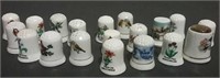 Lot Of Collectible Thimbles
