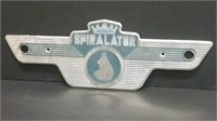 Vintage Spiralator Washing Machine Metal Sign