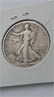 1941 US Silver Half Dollar