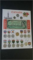 Canada Coin & Banknote Set
