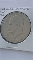 1972 US Eisenhower Dollar Unc