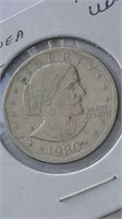 1980 US Unc Sacajawea Dollar