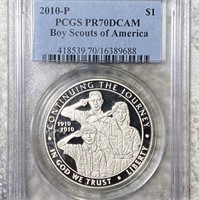 2010-P Boy Scouts Of America PCGS - PR 70 DCAM