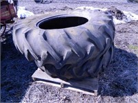 2- 18.4x30 Goodyear tires