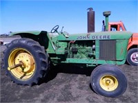 JD 5020, runs, has hyd issue until warmed up,