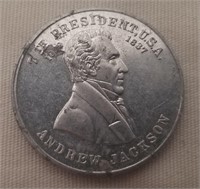 Vintage Andrew Jackson "Old Hickory" Coin
