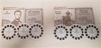 (2) Vintage View-Master Old-Time Stereo Reel Sets