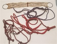 Rope Horse Halters & Cinch