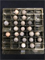 23 China and Clay Marbles