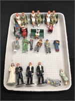 22 Early 20th Century Lead Cast Figurines