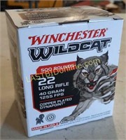 500 Rounds Winchester 22 Long Rifle Ammo