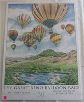 18x24" 30th Anniv. Great Reno Balloon Race Poster