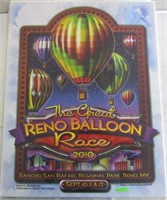 22x28" 2010 The Great Reno Balloon Race Poster