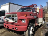 1991 Ford F800 Fire Truck - 1800 orig miles