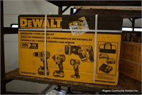 Dewalt 20v 4 Tool Combo Set - New