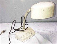 1940's Deco Wrought Iron Base Metal Lamp