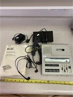 Sony BI-85 Dictation Machine w/ Foot Control