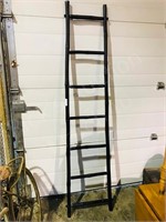 bamboo style wood ladder / trellis - 79" x 16"