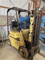 Hyster Propane Forklift, solid tires