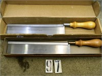 2 – Disston #68-10” dovetail saws, NIB