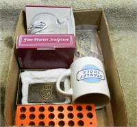 Tray lot of Stanley trade advertising items: