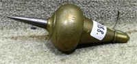 Approx. 2lb. “millwright’s” steel tip brass plumb
