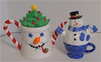 Ceramic Christmas Teapot *bidder buying one times