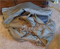 Lot of Curtains and Furniture Covers