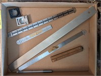 Flat of Measuring Tools
