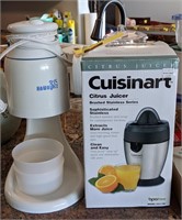 Cuisinart Juicer and Hawaii Ice Ice Shaver