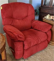 Red Reclining Arm Chair