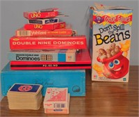 Large Game Lot w/ Don't Spill the Beans, Trivial