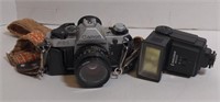 Canon AE-1 Program Camera w/ Tiffen 50mm Lens and