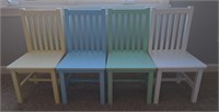 Wooden Children's Chair, Various Colors *bidder