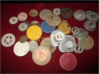 Trade Tokens - Poker Chips - Tax Tokens - Etc
