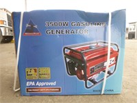 Unused 3500 watt Gas Generator