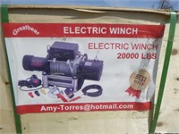 Unused 20,000lb Electric Winch