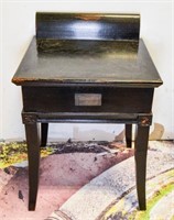 MATCHING WOOD END TABLE Asian Inspired