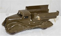 ANTIQUE MILITARY TOY TRUCK ! -UP-R