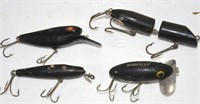 4-ANTIQUE FISHING LURES !-UP-R