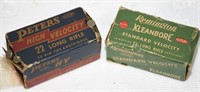 2-BOXES VINTAGE 22CAL SHELLS ! -UP-R