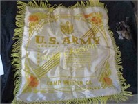 U.S. ARMY SILK PILLOW COVER