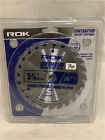 Rok 5 3/8" Thin Kerf Contractor Cutting Blade