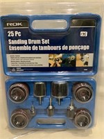 Rok 25pc Sanding Drum Kit